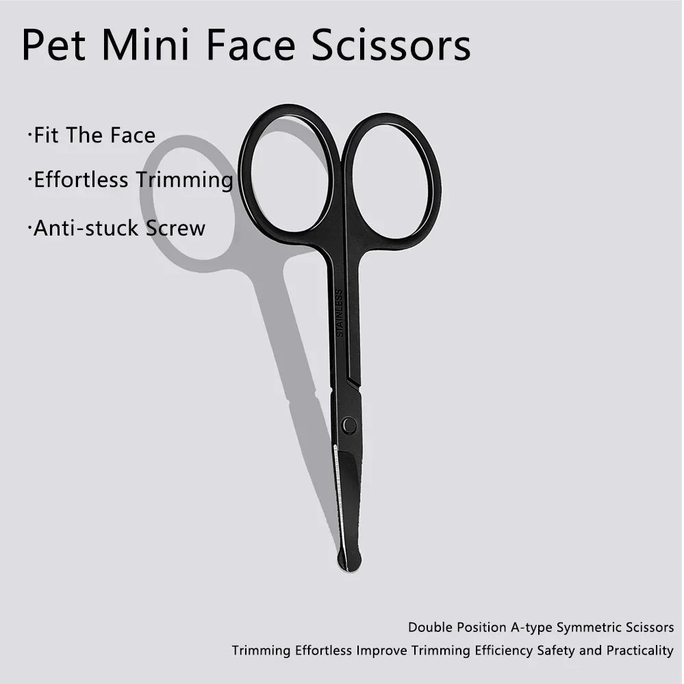 Pet facial cleaning comb