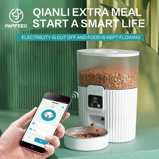 Remote control smart feeder